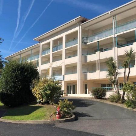 Studio Au Calme Avec Piscine, Face Golf, Parking Gratuit, Tout A Pied A 10Mn Centre Ville Ciboure Exterior foto