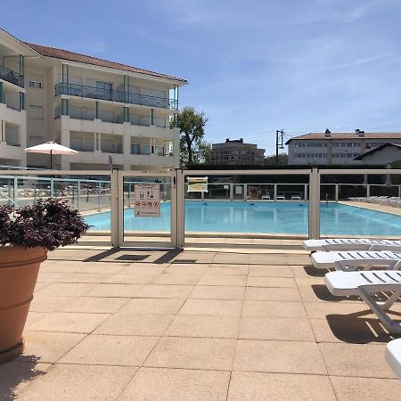 Studio Au Calme Avec Piscine, Face Golf, Parking Gratuit, Tout A Pied A 10Mn Centre Ville Ciboure Exterior foto